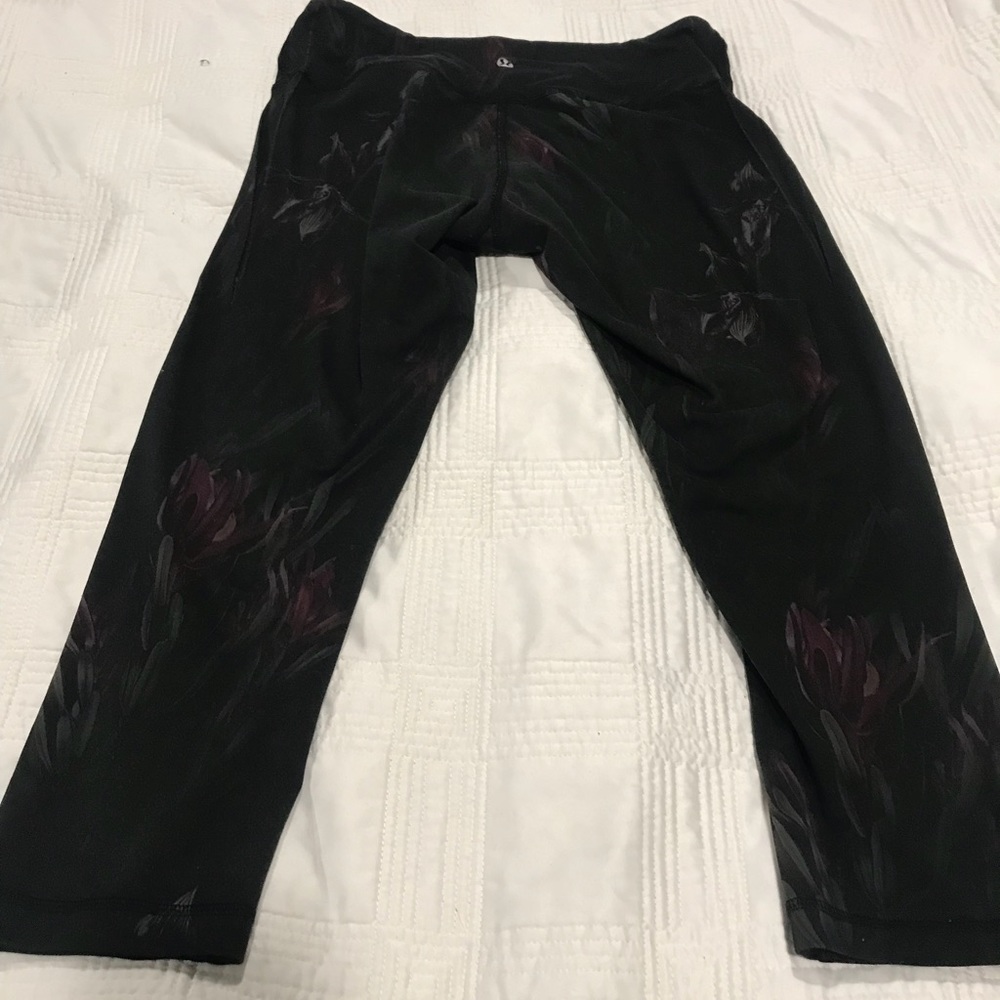 Lululemon Floral Print Crops